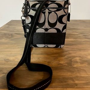 Coach Crossbody Purse signature canvas